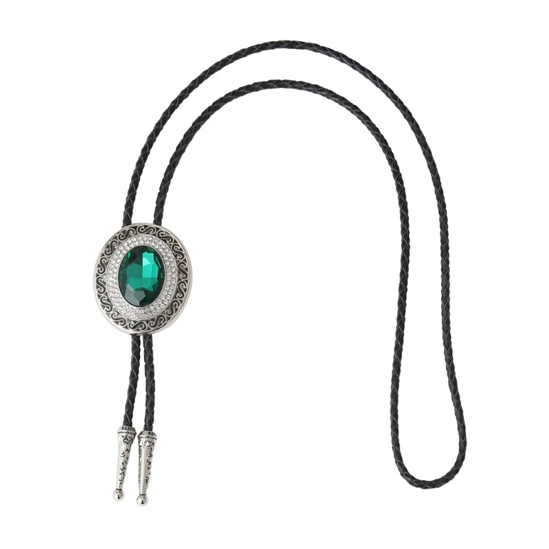 

Bolo Tie Halloween Costume Neck Tie Women Mens Accessories Jewelry Party Props 264E