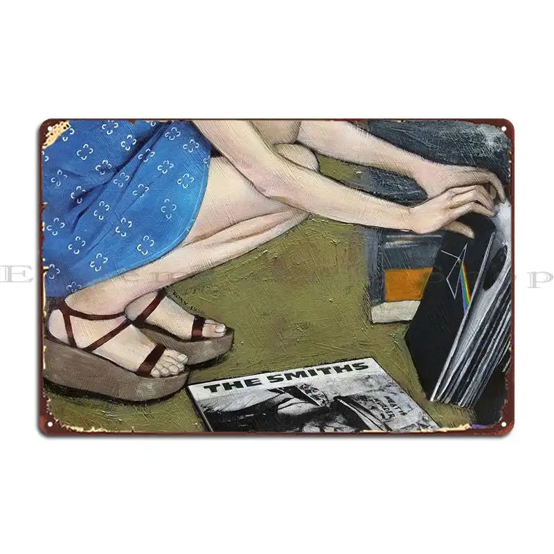 I Went To A Record Store Metal Plaque Cinema Customize Design Print Wall Cave Tin Sign Poster