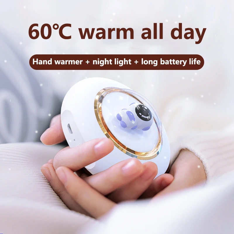 

Электрическая грелка для рук, грелка для рук с носветильник светом, 4000 мАч, с сумкой для хранения, для пожилых, для дома, 2022, рождественский по...