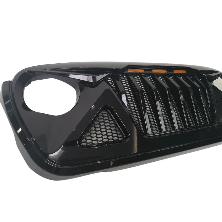 

NEW Front Bumper Grille with Mesh Insert for Wrangler JL Grill 2018+