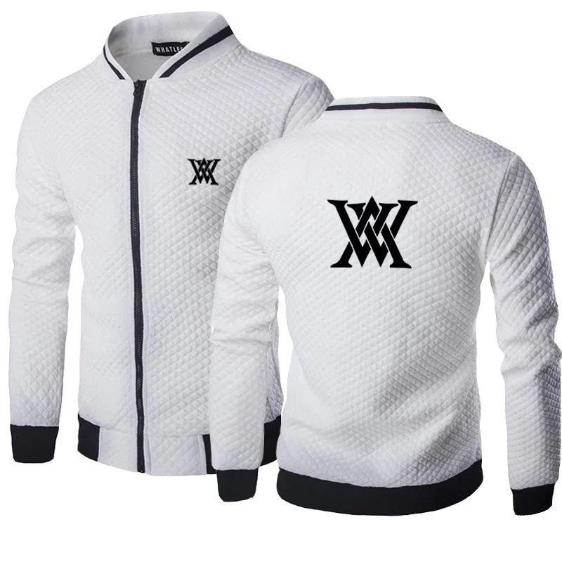 

High Quality Autumn New Men's Jacket Spring Zipper Jacket Sports Winter Golf Brand Men's Jacket Casual Male Jacket Tops