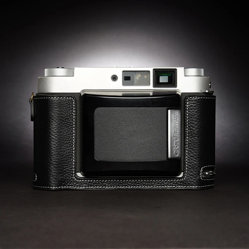 Защитный чехол ручной работы из натуральной воловьей кожи для Fujifilm GF670 GF670w Besta III