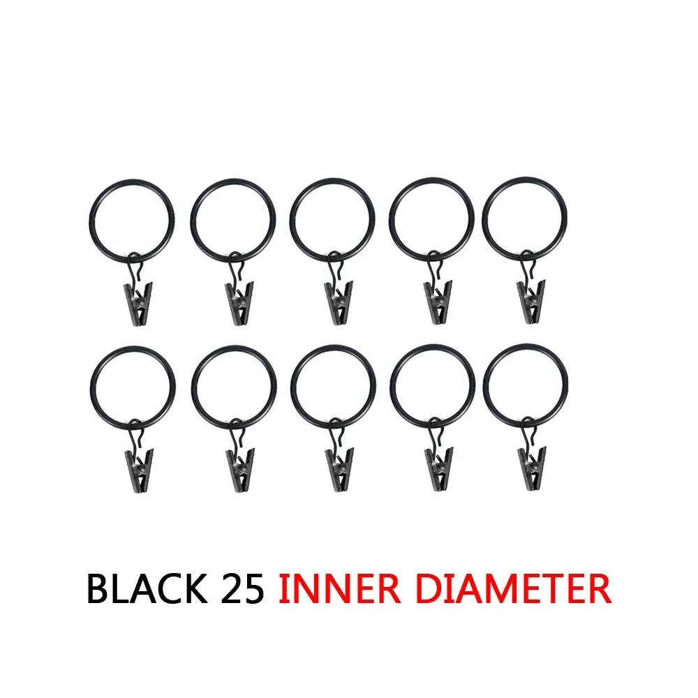 

Зажимы для колец для штор, 10-30 шт.