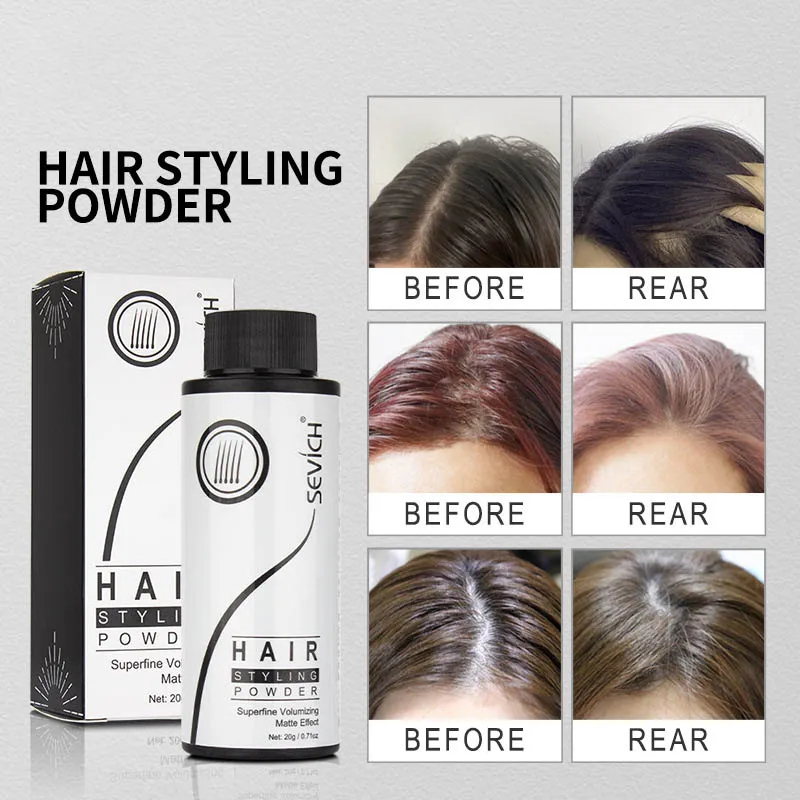 

8/20g Fluffy Hair Powder Modeling Haircut Styling Increases Hair Volume Hair Treatment Powder Men Women Hair Mattifying Powder