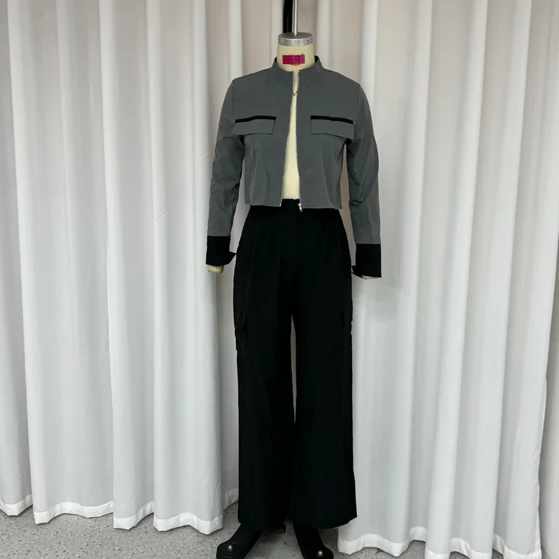 Женский комплект Wefads из двух офисных женских стильных брюк-карго длиной до