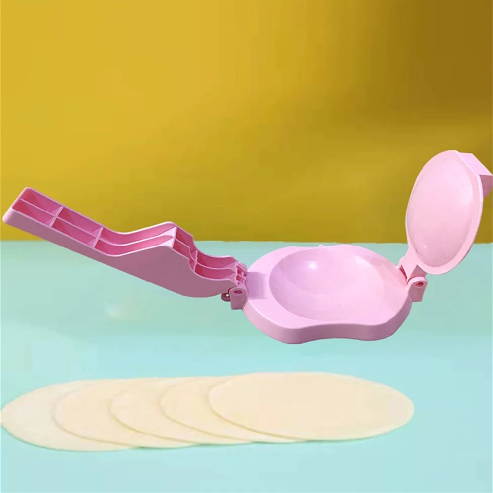 

Dumpling Bag With Dumpling Skin Pressing Artifact Thickened Household Bun Skin Pressing Mold Chaos Skin Dumpling Device