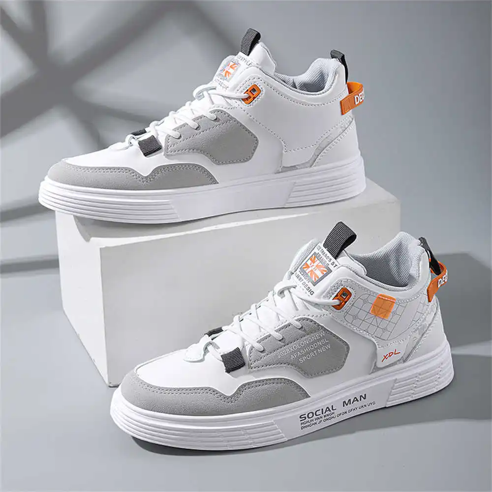 

anti-skid white Wide fit shoes Tennis large size men's skate sneakers sports shooes lofer special offers funny YDX1