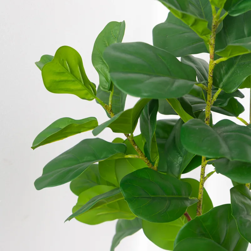 23-47 дюймов Тропическое дерево искусственные фикус растения ветки пластиковые