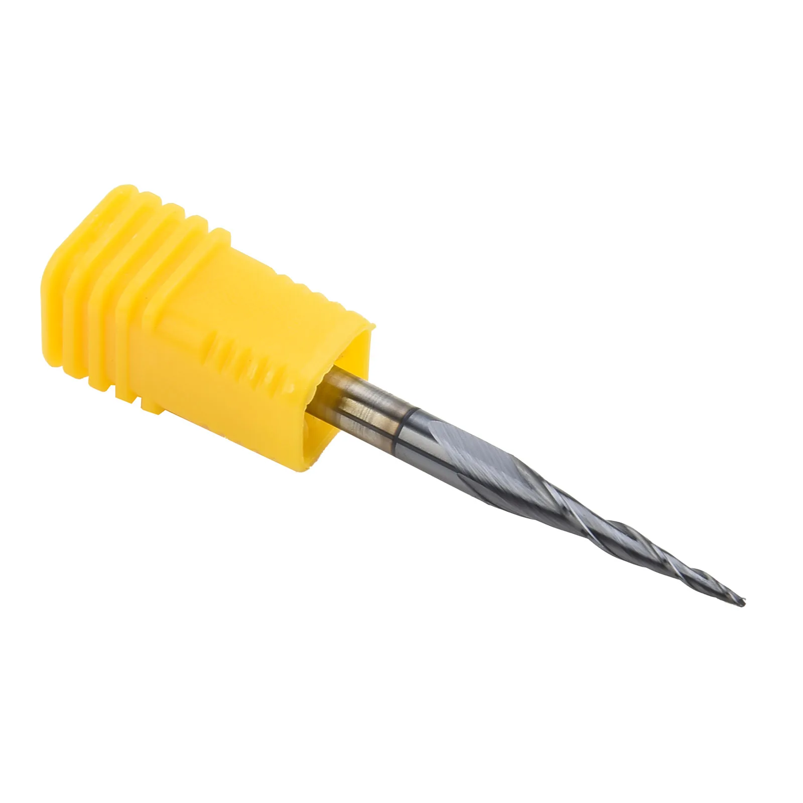 

Cutter End Mill Milling Accessories Drill Bit Ball Nose Engraving CNC Tapered 4mm Shank 2-Flute TiAIN Coat Tool