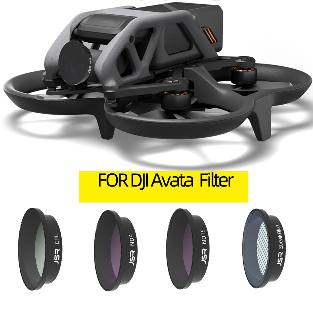

For DJI Avata Drone Filter Kit Accessories ND8 16 32 64 NDPL Camera Filter CPL Kit for DJI Avata Drone Camera Lens Filter