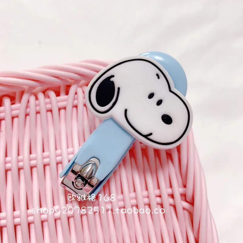 Sanrio Hellokitty Mymelody Kuromi Cinnamoroll Maru Милая портативная машинка для стрижки ногтей