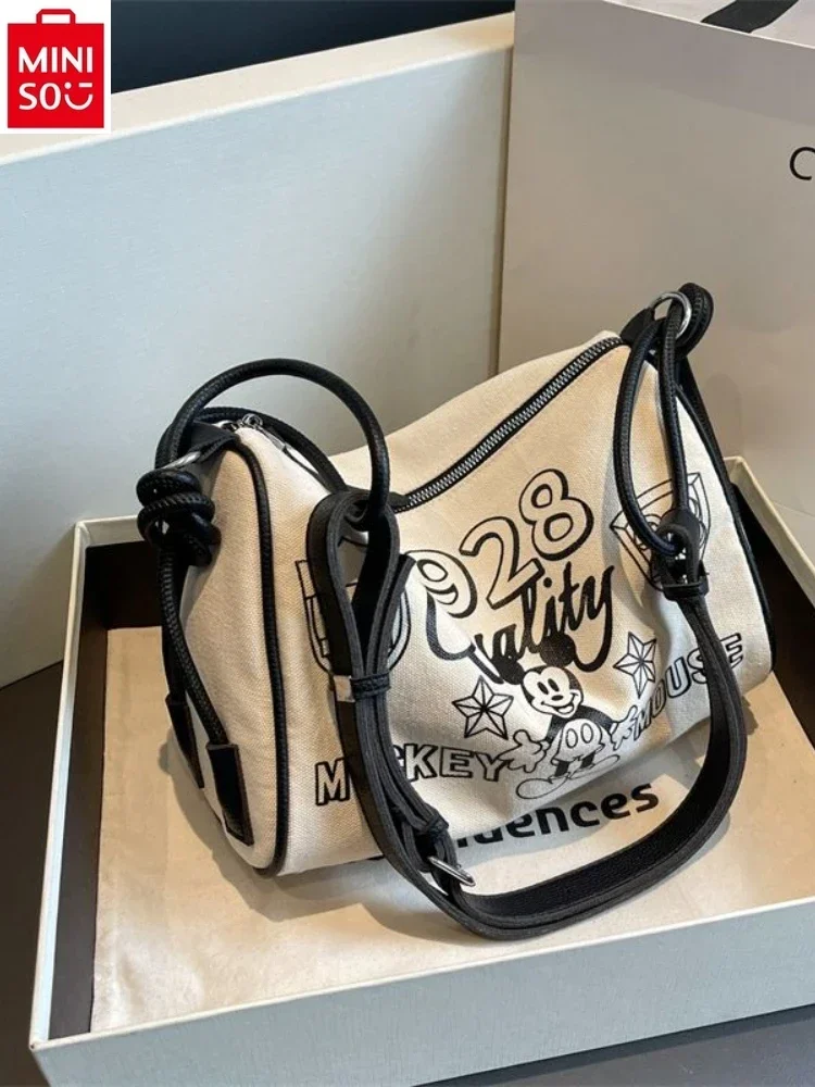 MINISO модная наволочка с изображением Диснея Микки Женская Высококачественная