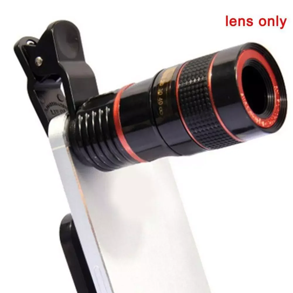 

1 pcs 12X Portable Mini High Magnification Monocular Telescope Long Focus Lens Universal For Digital Camera & Mobile Phones