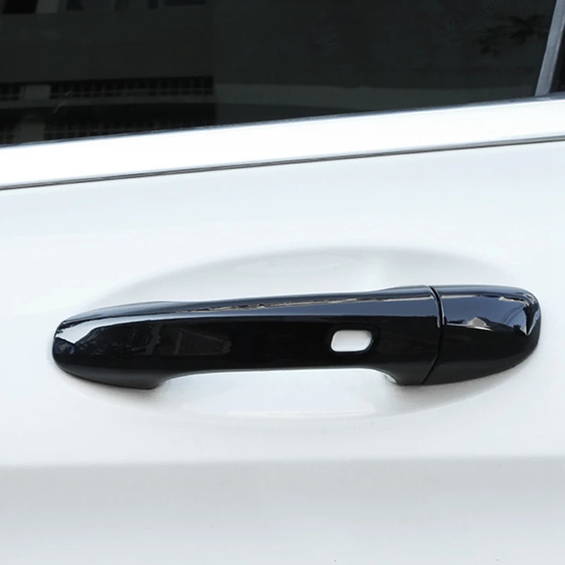 4 шт. наклейки на крышку наружной дверной ручки Mercedes Benz C E GLC GLB A B GLE GLS CLA GLA 15-24 двери