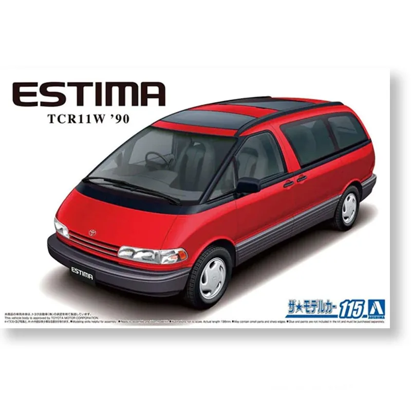 

Модель 1/24 Toyota Bullet TCR11W Estima Twin Moon, встроенная модель