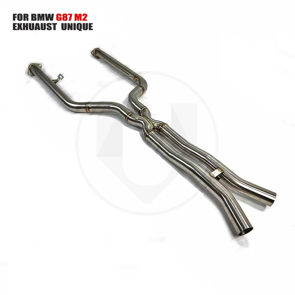 

UNIQUE Stainless Steel Exhaust System Performance Catback For BMW M2 G87 Equal Length Middle Pipe