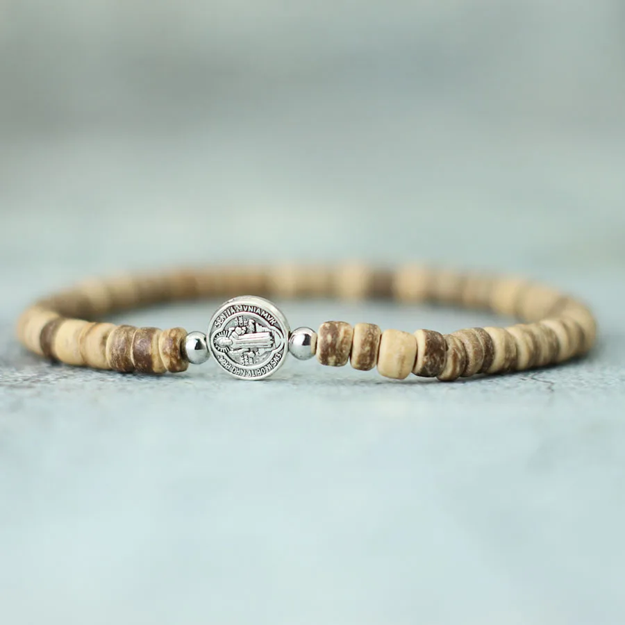 Минималистичные классические браслеты унисекс с крестом диаметром 4 мм из