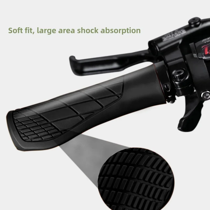1 пара Нескользящие фиксируемые Грипсы для горного велосипеда