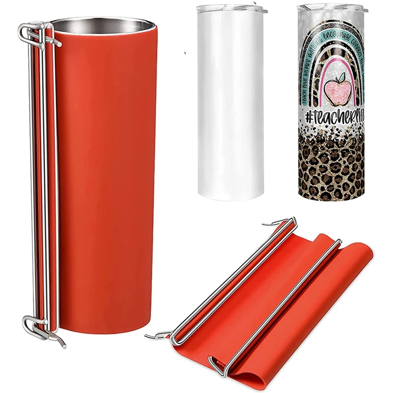

Silicone Wrap For Sublimation Tumblers For Sublimation Tumblers Blanks Reusable Clamp Fixture For Sublimation