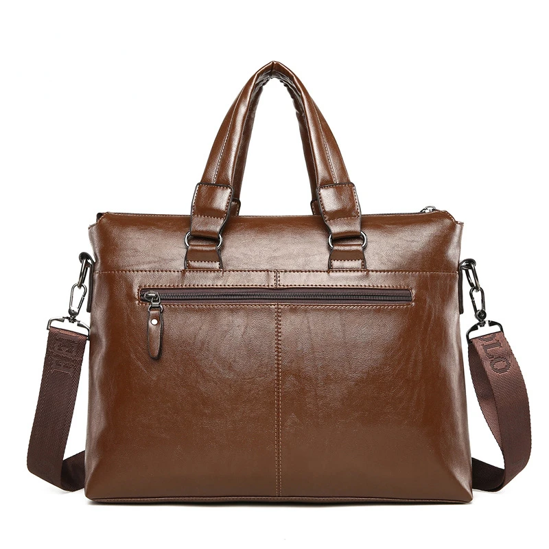 Брендовый мужской деловой портфель из спилка высококачественные мужские