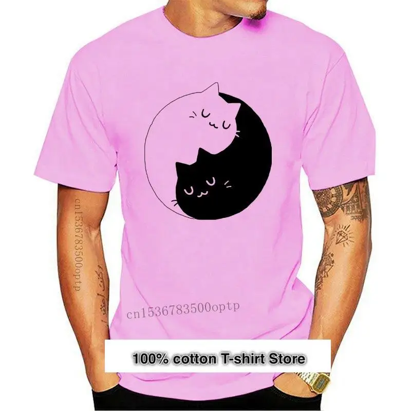 

Рубашка для кошек Meow, рубашка для gato loco, Yin Yang, единорог, очень странные дела, дизайн 2021 2021, манга corta