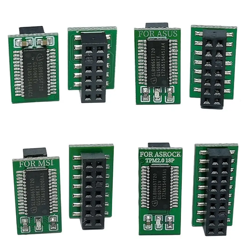 Модуль Tpm 12 14 18 20 Pin LPC для ASUS MSI GIGABYTE ASRock модуль безопасности шифрования удаленная
