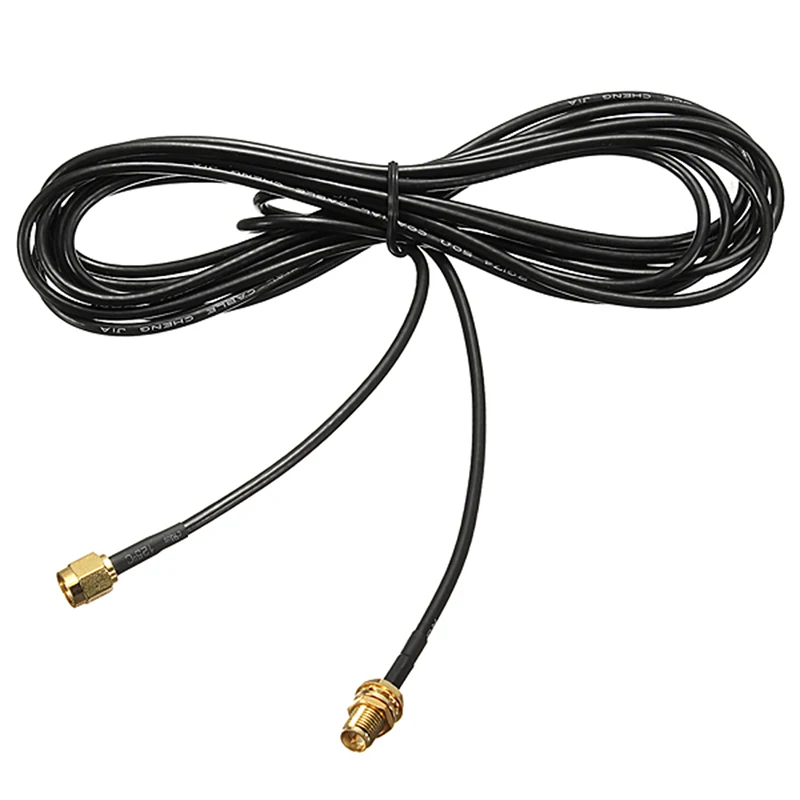 

Удлинительный кабель 3 м, антенна, разъемы RP SMA, RP SMA Female, Wi-Fi роутер