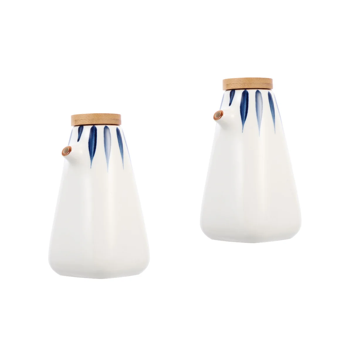 

Ceramic Sauce Soy Bottle Oil Vinegar Dispenser Olive Porcelain Pot Jar Seasoning Kettle Liquid Condiment Holder Pottery Japanese