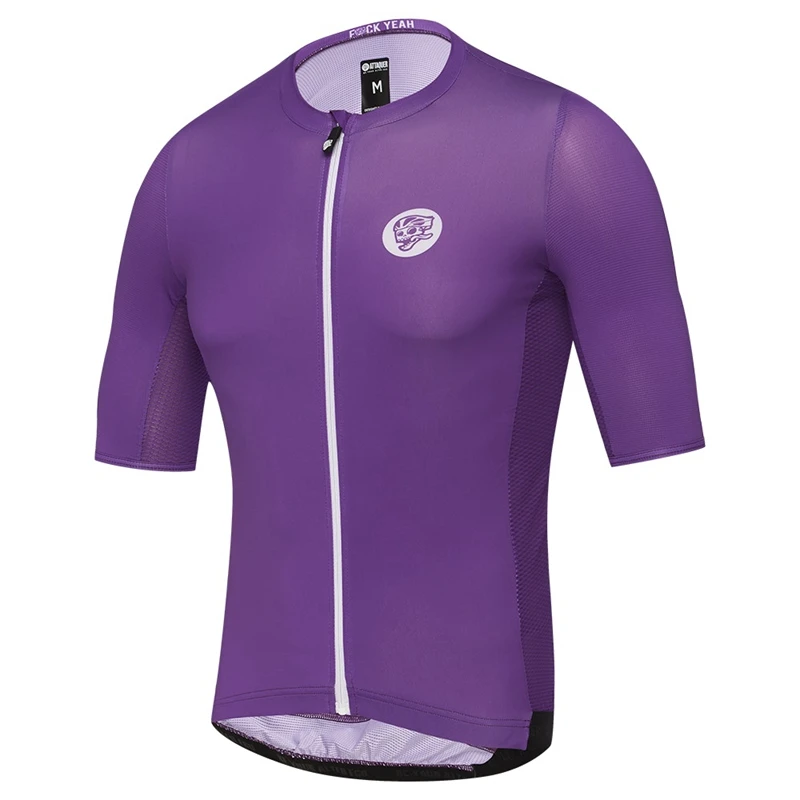 

ATTAQUER ALL DAY CLUB JERSEY PURPLE pure color cycling shirt MTB riding clothing tops Breathable wear Latest arrival