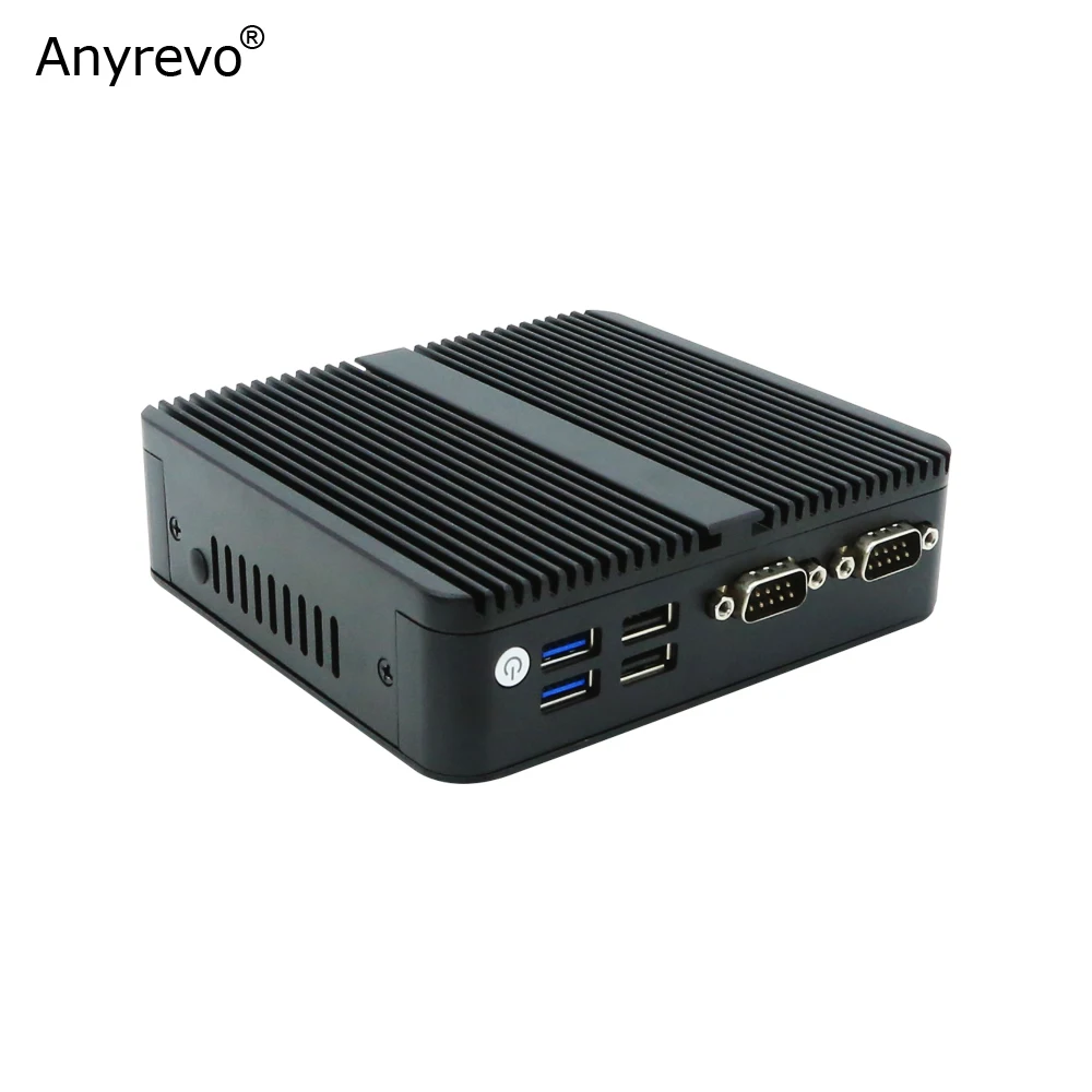 Intel 12th J6412 Celeron J4125 двойной гигабитный LAN 2xRS232 HDMI VGA безвентиляторный мини-ПК Windows Linux