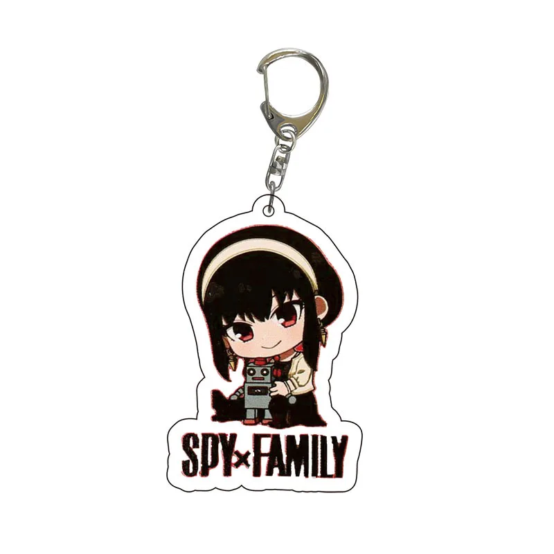 SPY×FAMILY аниме брелок Anya Сумерки милый персонаж картинка акриловая фотография