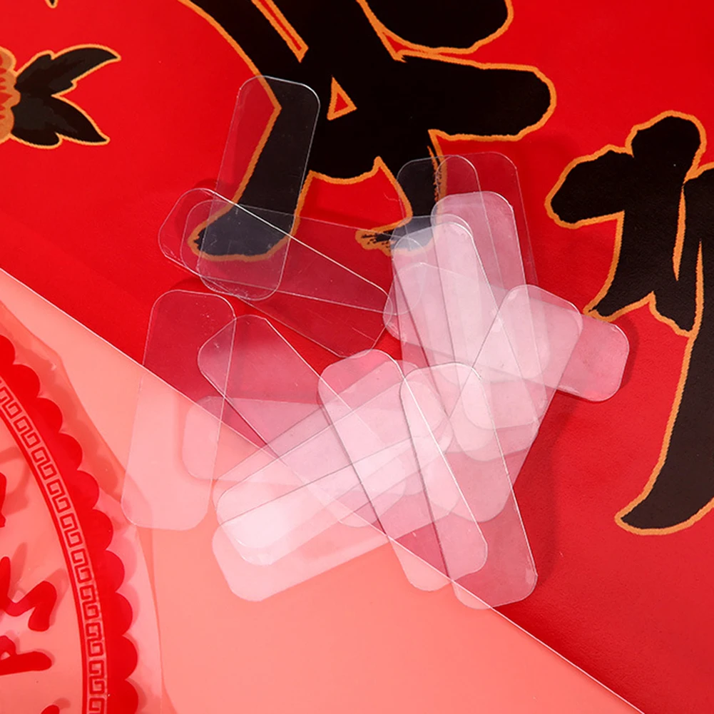 

60/20 шт. двухсторонние наклейки сверхпрочная лента Съемная Водонепроницаемая фиксированная клейкая гелевая лента без следов для парных