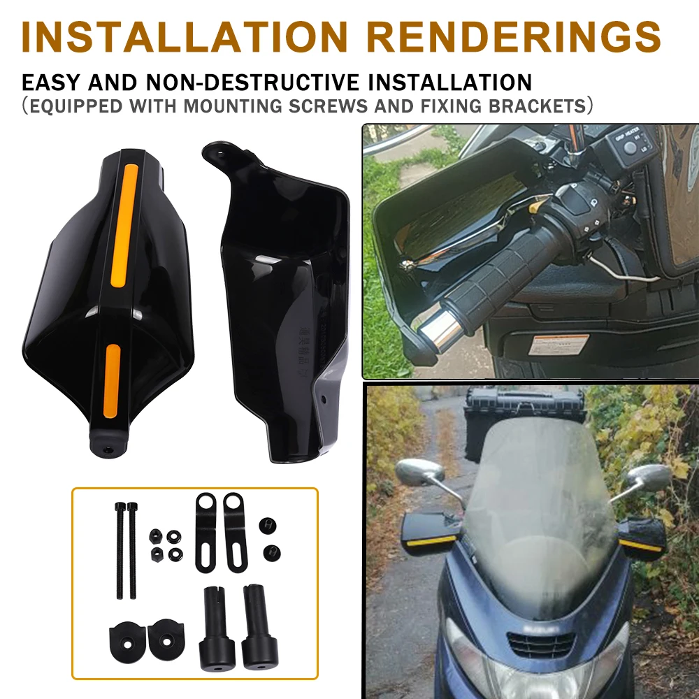 Ветрозащитная защита на руль для SUZUKI Burgman 400 AN400 AN SKYWAVE |