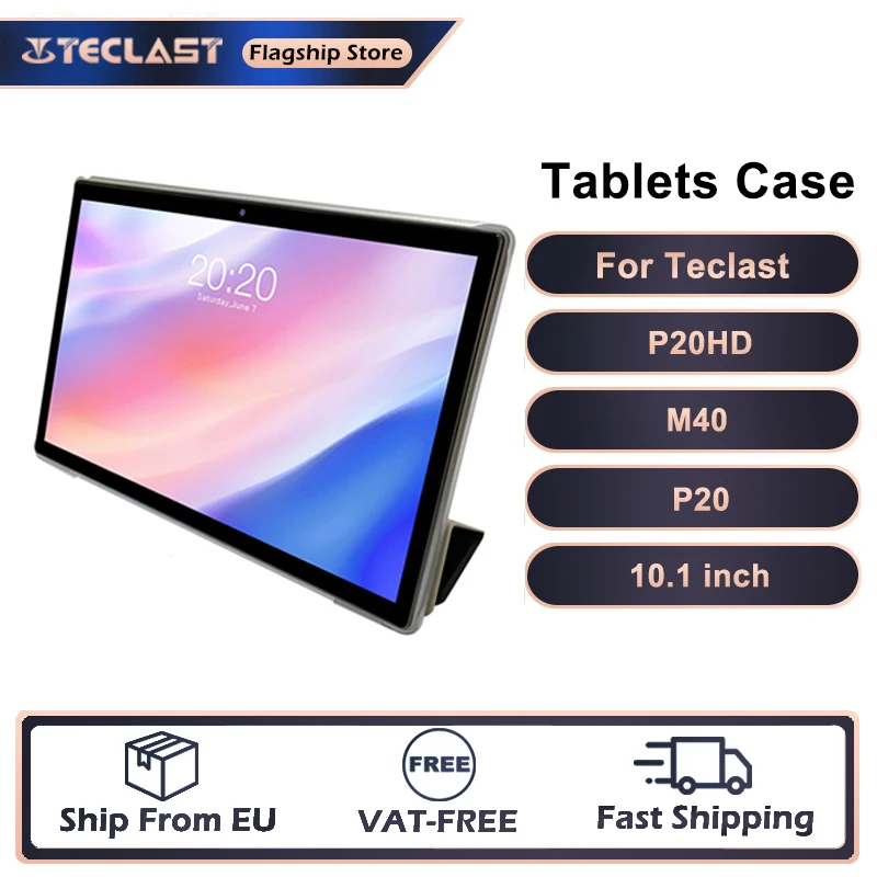 Teclast 10 1-дюймовый чехол для планшета P20HD M40 из полиуретановой кожи чехол-подставка
