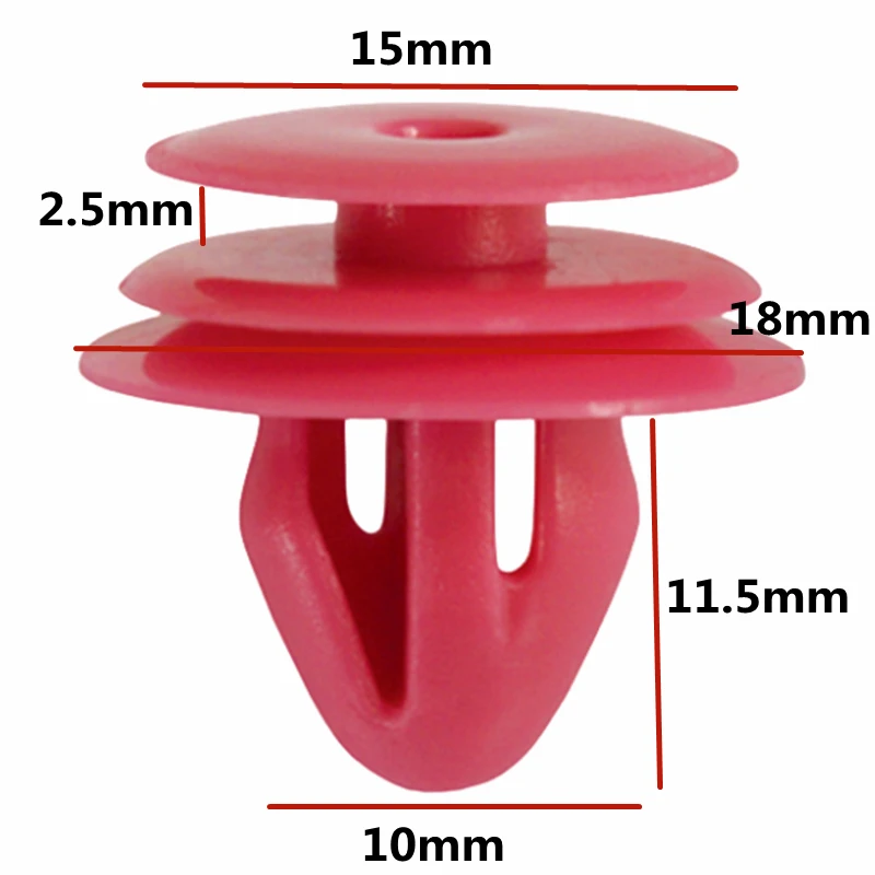 

20 шт. для 10 мм отверстия, зажим для обшивки автомобиля, крепеж, заклепки, фиксаторы для Hyundai, Kia 82315-27000 8231527000 Д27