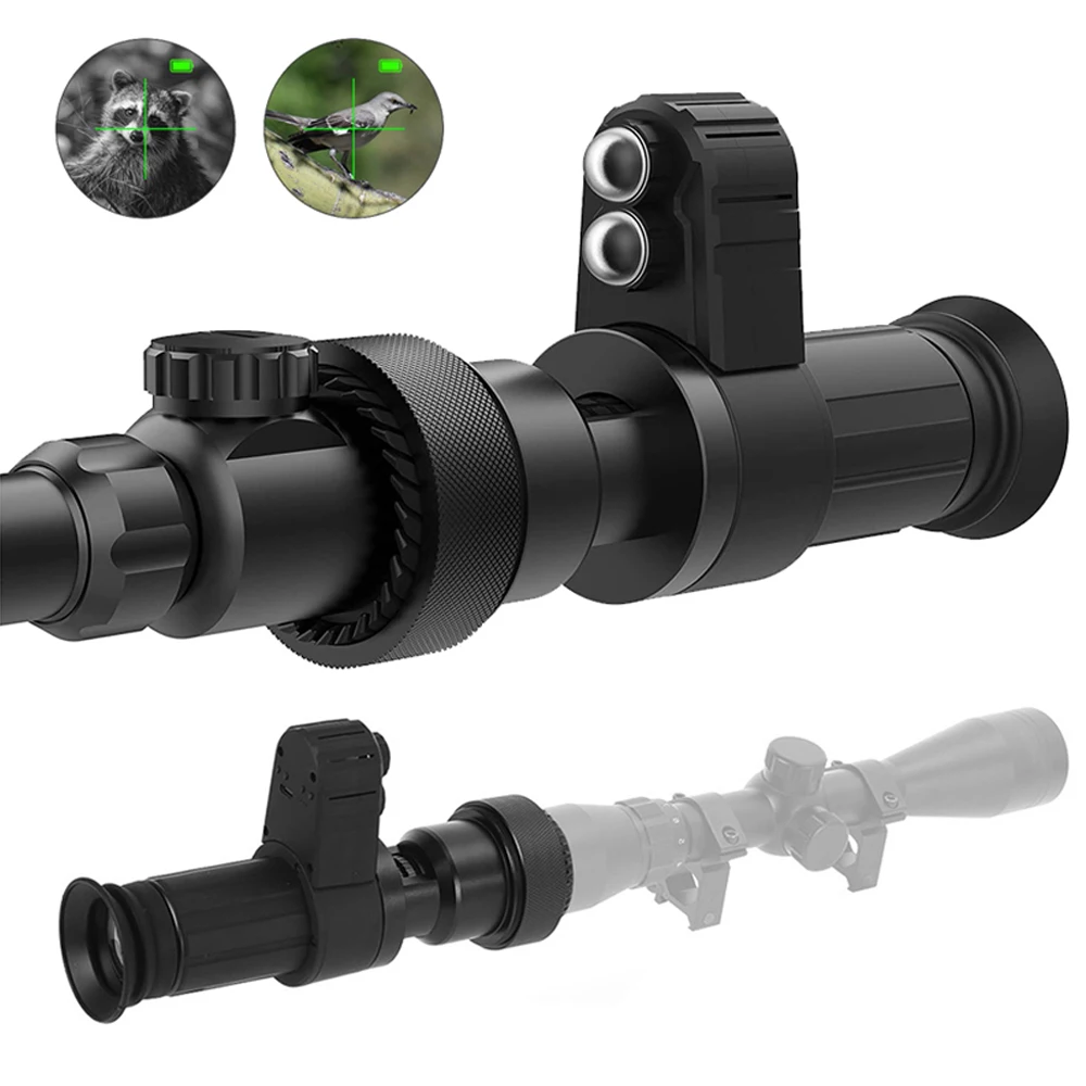 

Цифровой оптический прицел ночного видения, Монокуляр с перекрестным курсором, для охоты, с инфракрасным прицельным черным прицелом, для наружной охоты