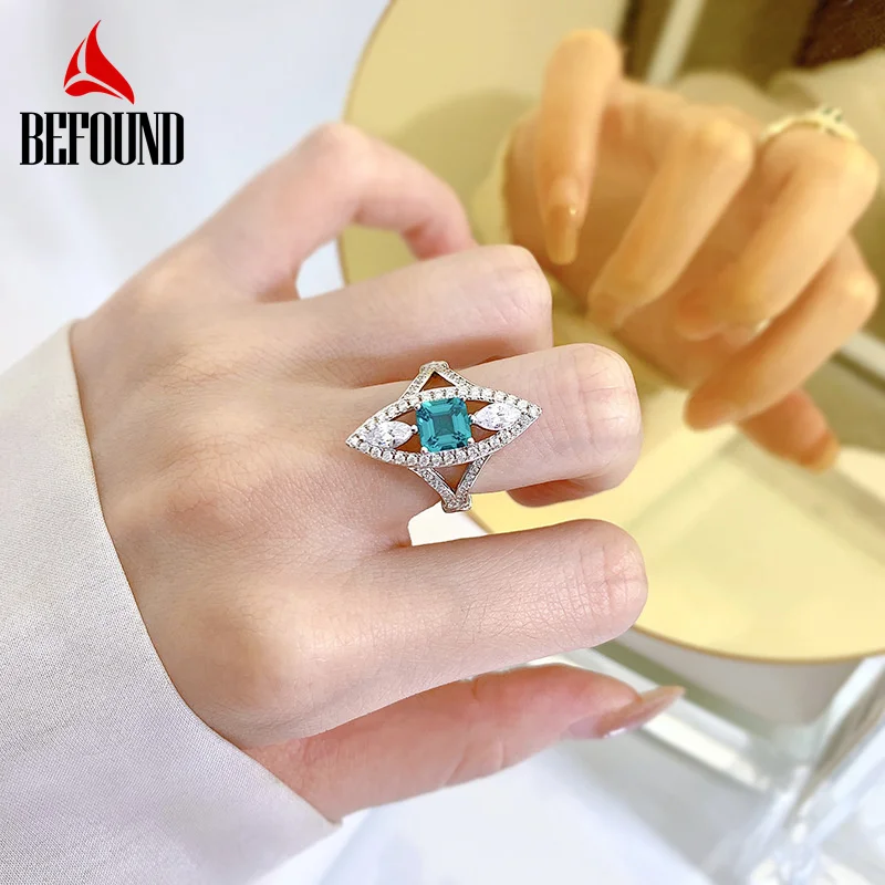 

Женское кольцо из серебра 925 пробы, с бледно-зеленым турмалином