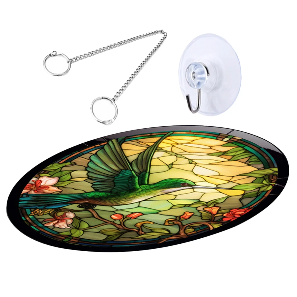 Акриловая подвеска с колибри декоративная настенная Подвеска для крыльца