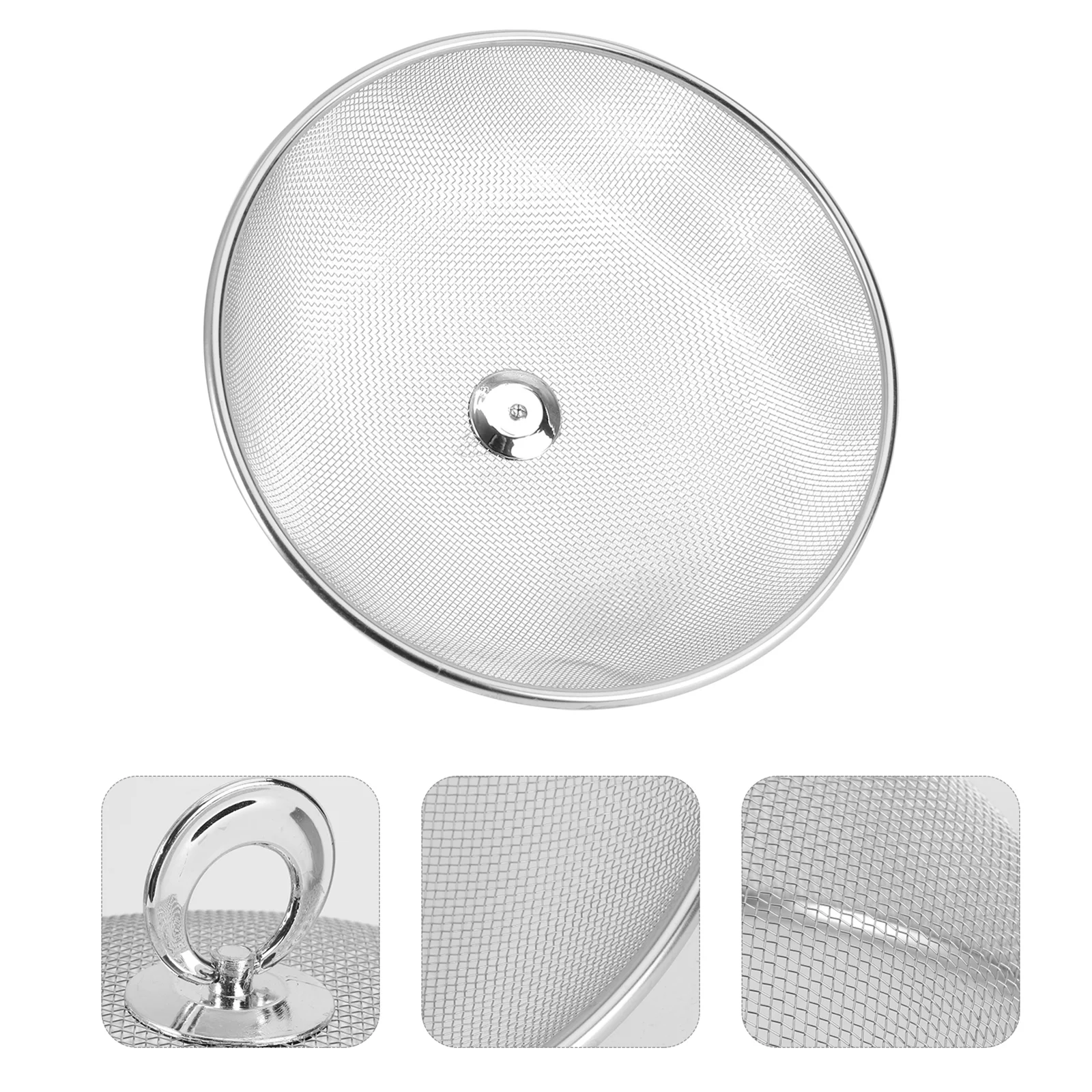 

Cover Mesh Covers Dome Tent Metal Picnic Screen Cake Outside Net Steel Stainless Outdoors Fly Outdoor Stand Anti Umbrella Round