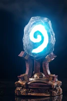 game hearthstone with led breathing light collectible model toy