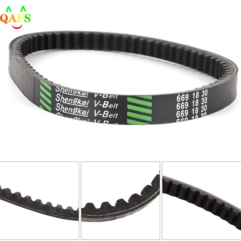 

For TAOTAO Roketa Drive Belt 669 18 30 Scooter Moped 49cc 50cc Go Kart GY6 CVT