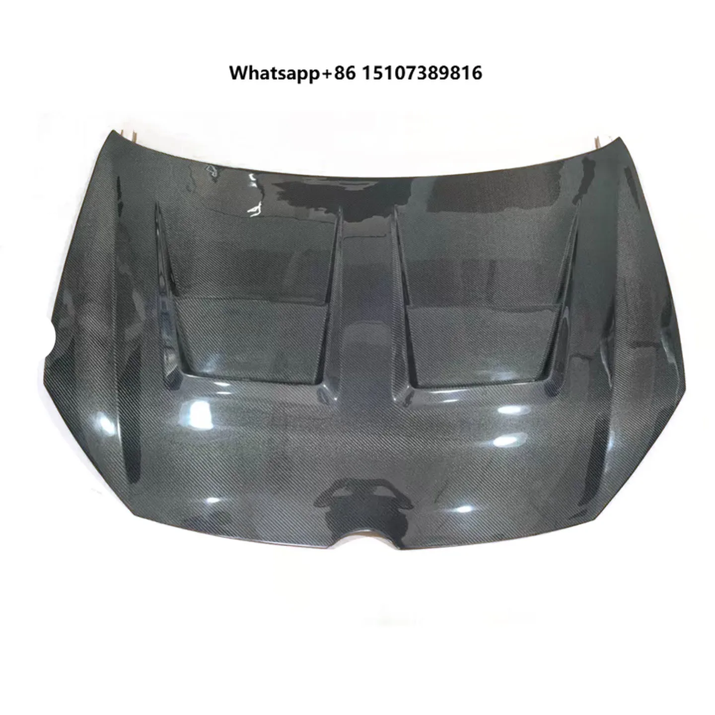 Фото Капот двигателя N-Style из настоящего карбона для Golf 6 MK6 GTI R R20 2009-2013, накладка на передний бампер, элементы кузова автомобиля №1