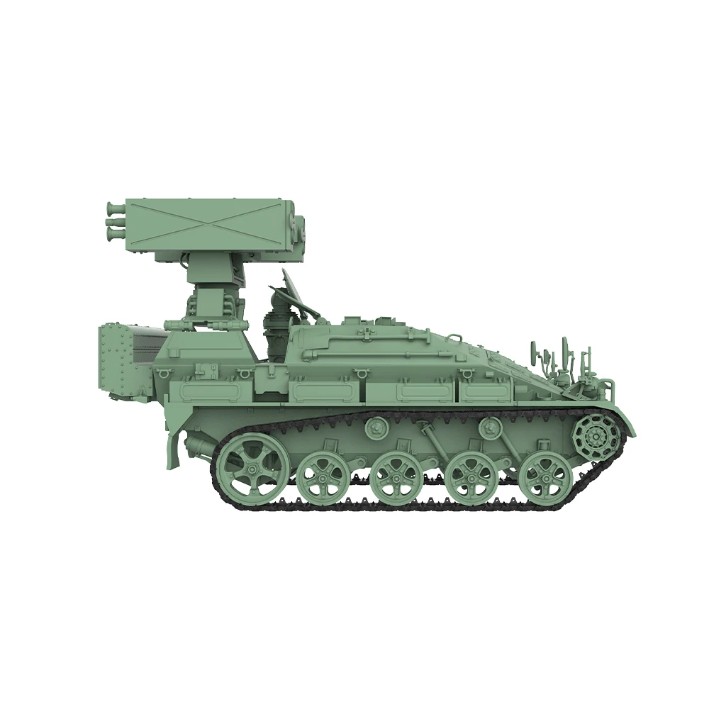 SSMODEL SS76779 1/76 Military Model Kit Germany Wiesel Ozelot Light Air Defence System Weapon Carrier