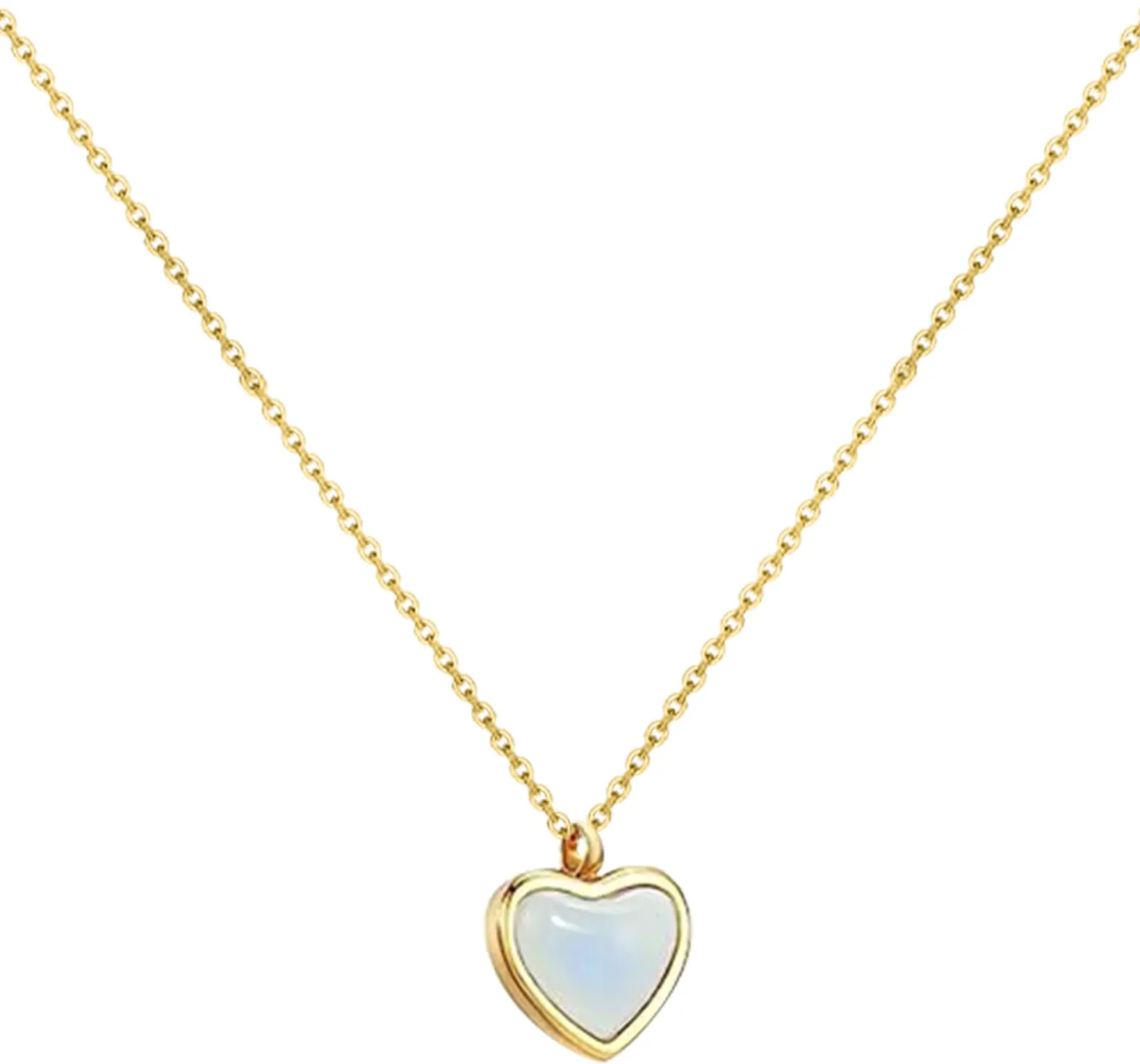 Ожерелье с сердечком из сердолика для женщин ожерелье золота 18 карат девочек в