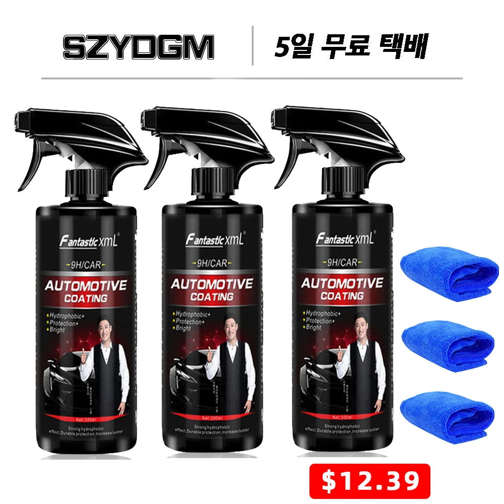 

For Car 500ML 9H Hardness Car Detailing Ceramic Coating Car Products Car accessories Nano Glass voiture Plastic Restorer Tools