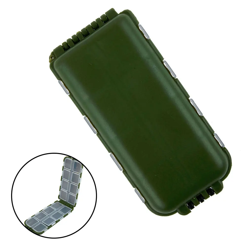 Купи Storage Lure Box Accessories Components Fishing Green Hook Bait Jewelry Long Multi-purpose Plastic Transparent за 213 рублей в магазине AliExpress