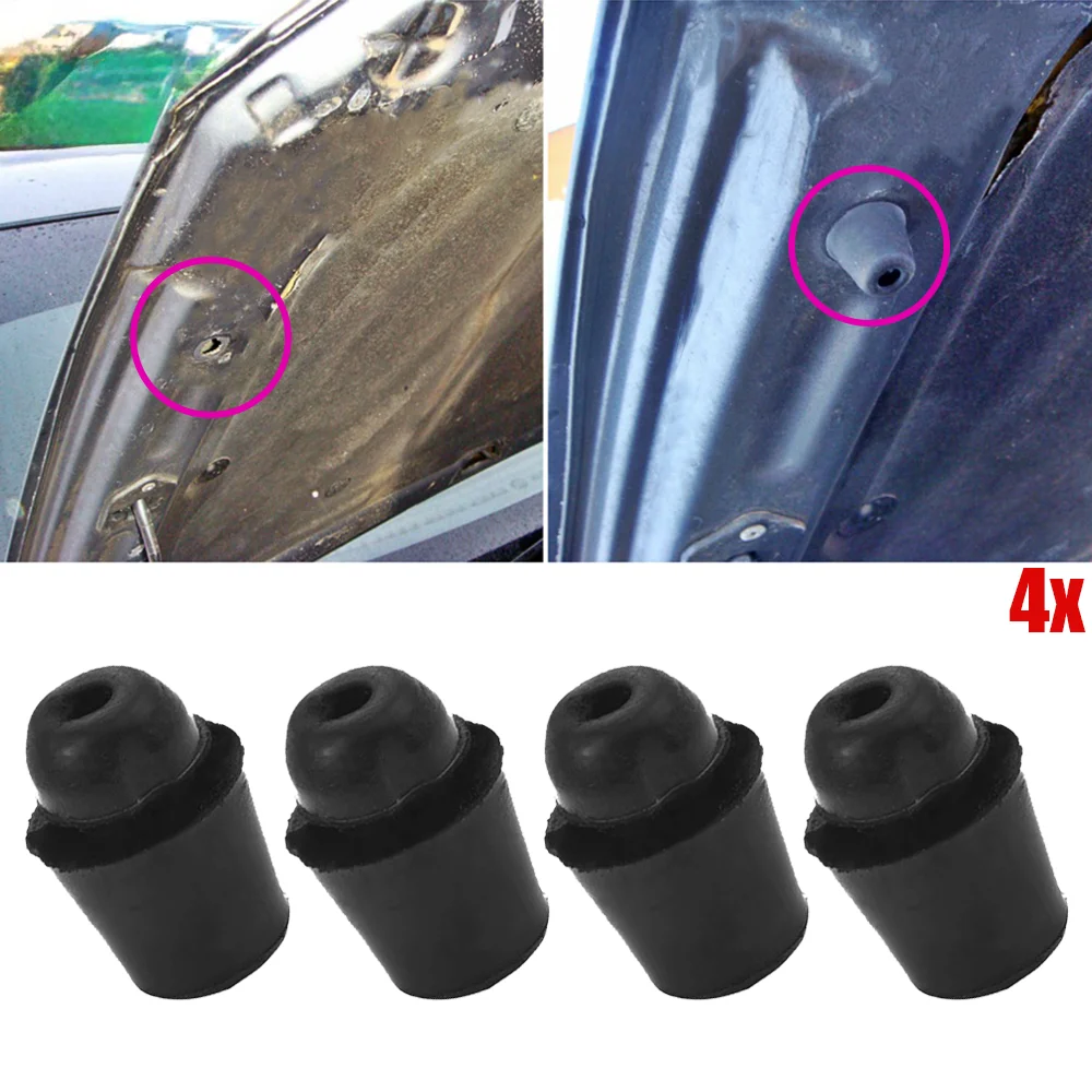 4 шт. новые для Hyundai Accent LC MC 1999 2000 2001 2002 2003 2004-2010 Verna 8219128010   Буферная накладка дверного бампера, противоударная остановка