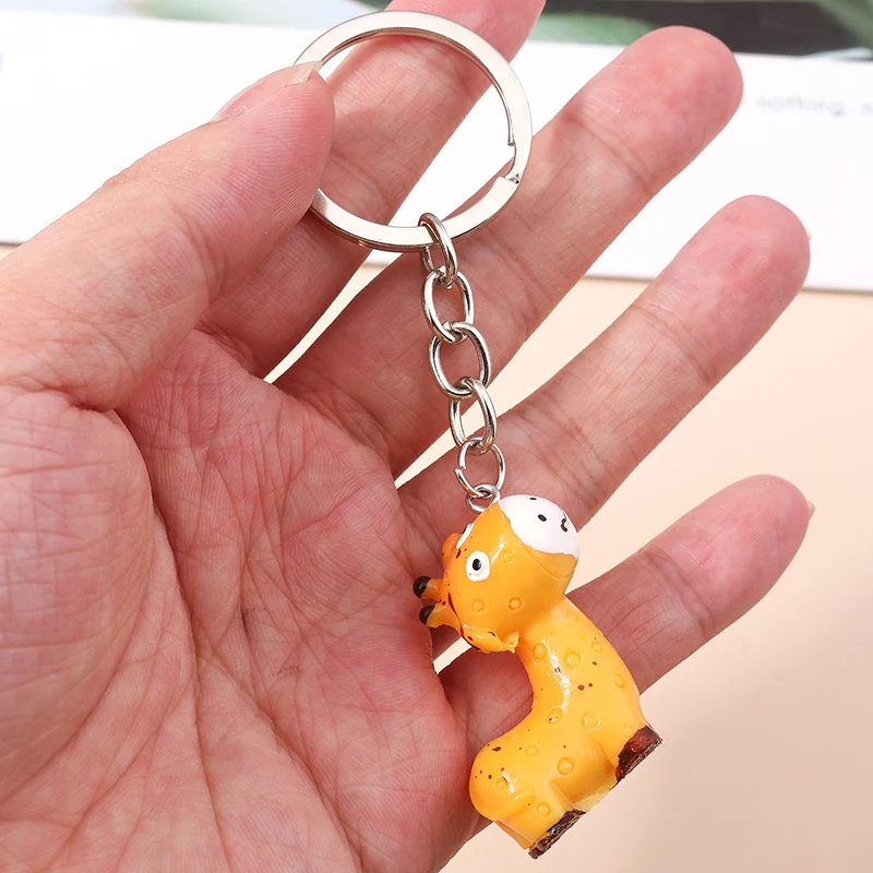 Брелки для ключей в виде животных из смолы женщин подростков |