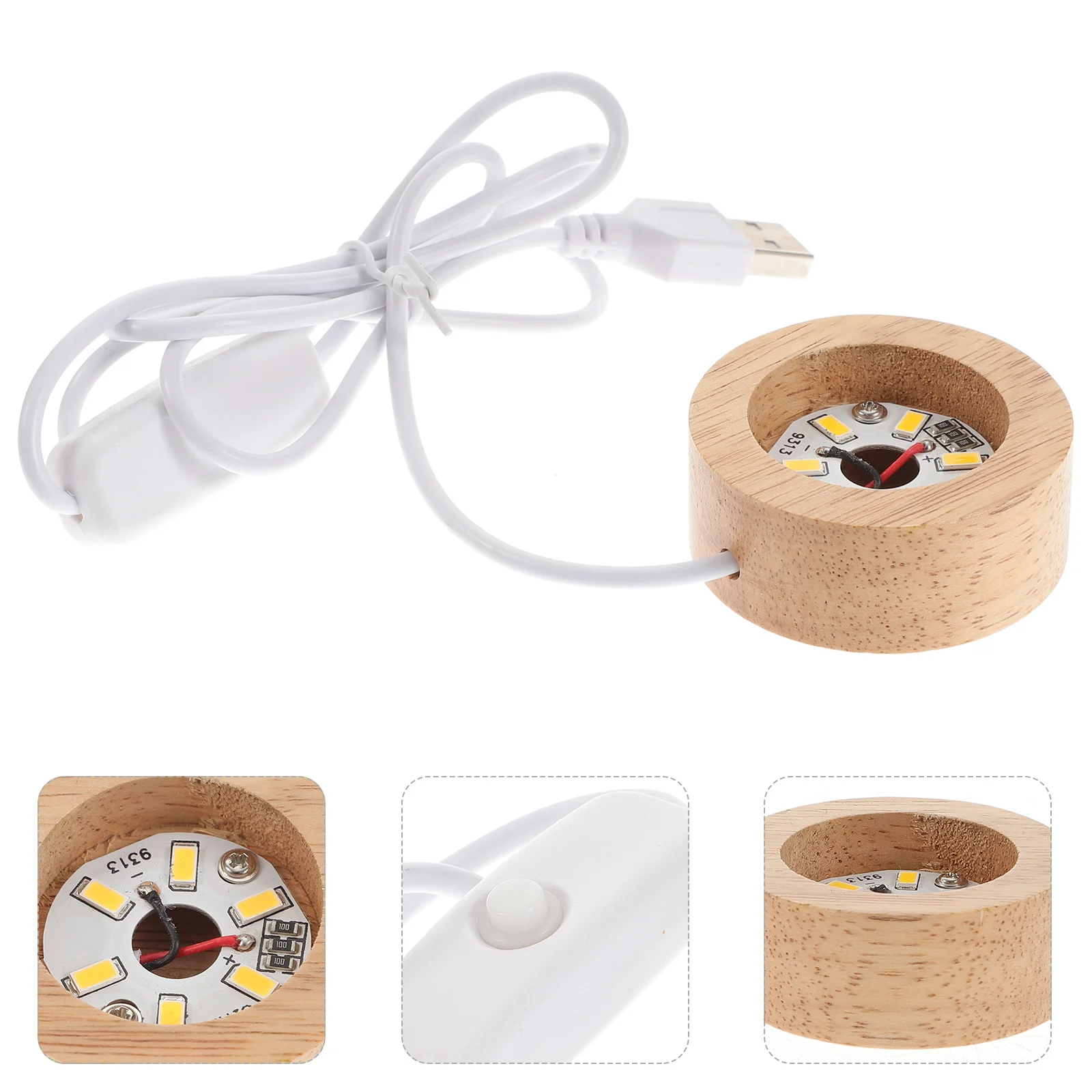 Держатель лампы в виде снежка диодный ночник светодиодный дисплей основание для