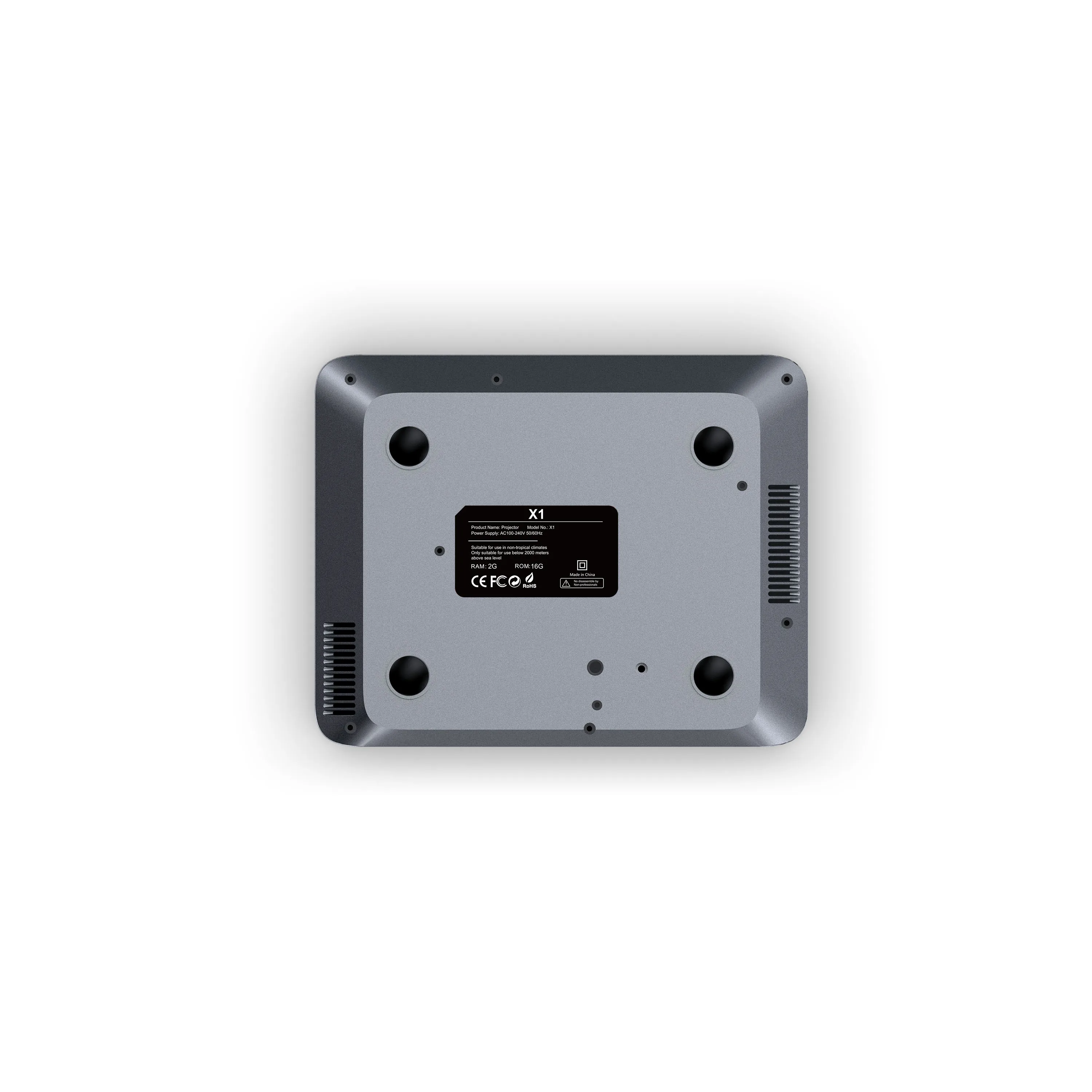 Заводская глобальная версия мини-проектора Xnan X1 1080P с мультимедийной системой 8K